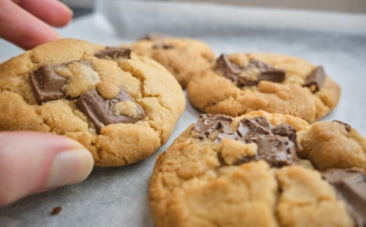 cookies aux pepites de chocolat