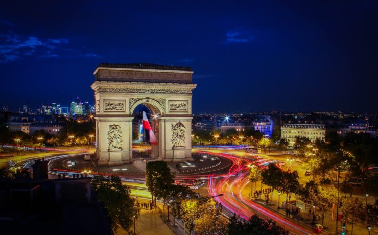 Arc du Triomphe, Paris France