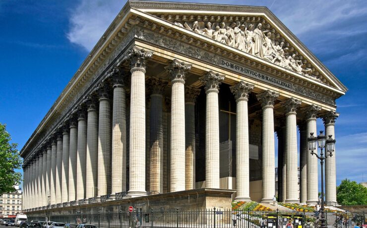 paris, france, église de la madeleine