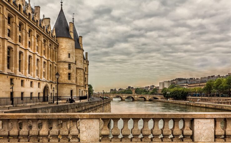 paris, bords de seine, architecture, La conciergerie