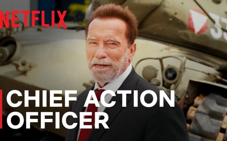 Arnold Schwarzenegger Chief Action Officer Netflix